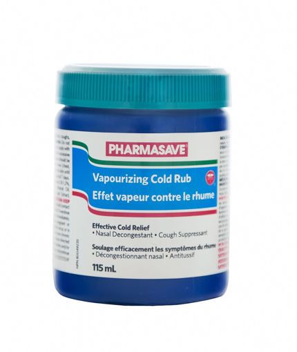 Picture of PHARMASAVE VAPOURIZING COLD RUB 115ML                                      