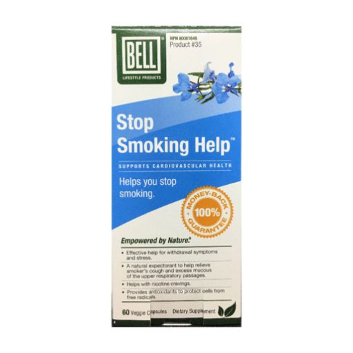 Picture of BELL STOP SMOKING HELP - VEGETABE CAPSULES 60S                        