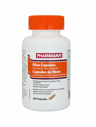 Picture of PHARMASAVE FIBRE CAPSULES 160S                                             