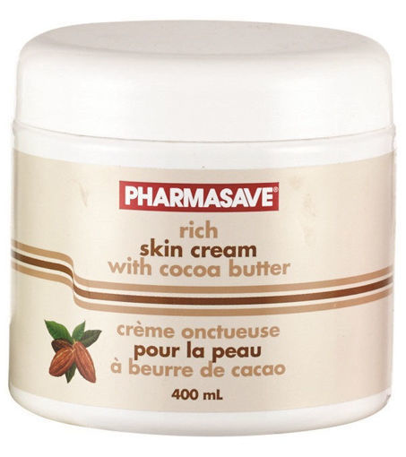 Picture of PHARMASAVE RICH SKIN CREAM - COCOA BUTTER 400ML                            