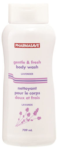 Picture of PHARMASAVE FRESH and GENTLE BODY WASH - LAVENDER 709ML
