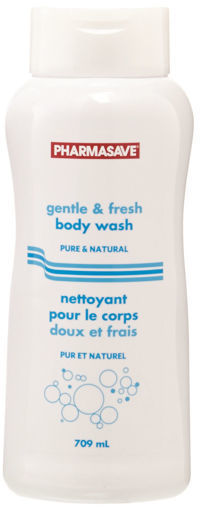 Picture of PHARMASAVE FRESH and GENTLE BODY WASH - PURE and NATURAL 709ML