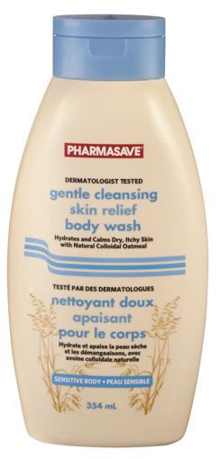 Picture of PHARMASAVE GENTLE CLEANSING SKIN RELIEF BODY WASH - SENSITIVE 354ML        