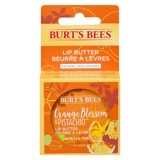 Picture of BURTS BEES LIP BUTTER - ORANGE BLOSSOM and PISTACHIO BLISTER BOX