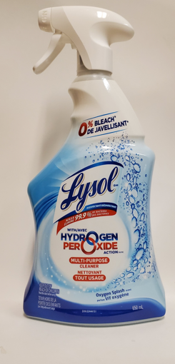Picture of LYSOL DISINFECTANT MULTI-PURPOSE CLEANER - WITH HYDROGEN PEROXIDE ACTION 650ML