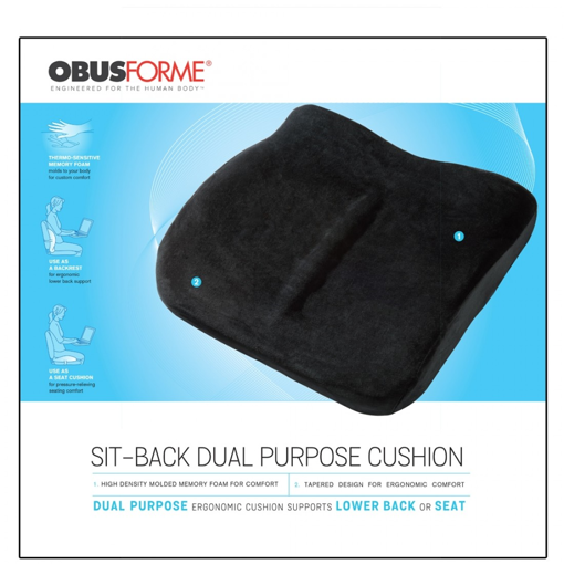 Picture of OBUSFORME SIT-BACK DUAL-PURPOSE CUSHION