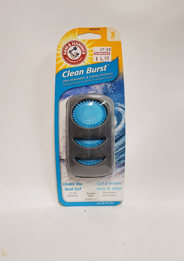 Picture of ARM and HAMMER CAR AIR FRESHENER - CLEAN BURST 3S