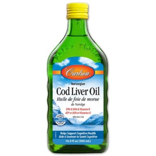 Picture of CARLSON COD LIVER OIL 500ML