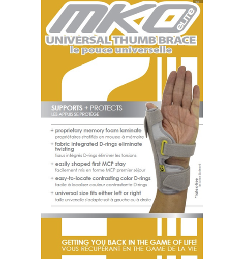 Picture of MKO ELITE UNIVERSAL THUMB BRACE - UNIVERSAL SIZE