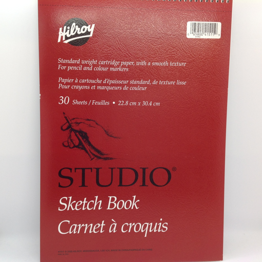 Picture of HILROY STUDIO SKETCH BOOK 30PG                                             