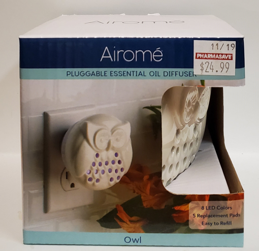 Picture of AIROME PLUGGABLE ESSENTIAL OIL DIFFUSER - OWL