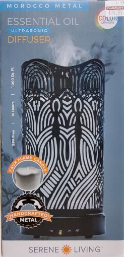 Picture of SERENE LIVING ESSENTIAL OIL DIFFUSER - MOROCCO METAL    