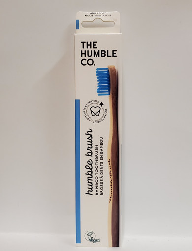 Picture of HUMBLE BRUSH ADULT BLUE - SOFT                                             