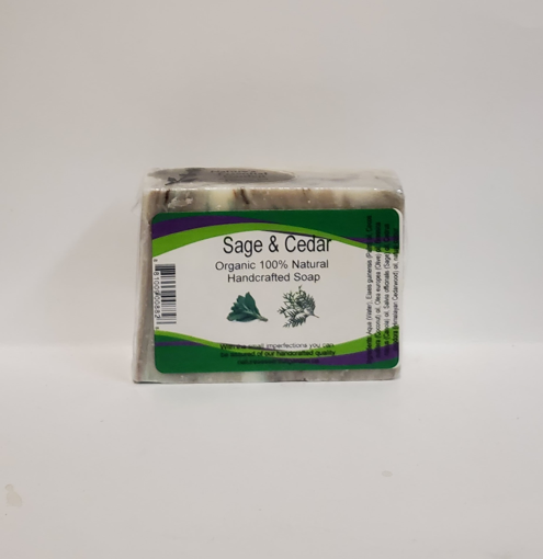 Picture of NATURE'S ESSENTIAL GARDEN SOAP - SAGE and CEDAR