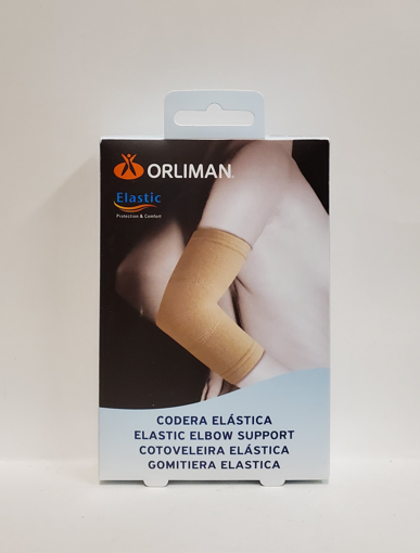 Picture of ORLIMAN ELASTIC ELBOW BRACE - SMALL                            