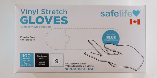 Picture of EDC SURESAFE STRETCH VINYL GLOVES - SMALL 100S                             