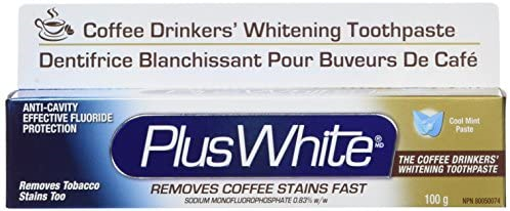 Picture of PLUS WHITE TOOTHPASTE - COFFEE DRINKERS WHITENING 100GR                    