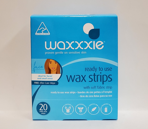 Picture of WAXXXIES SENSITIVE SKIN WAX - FACE STRIPS 20S