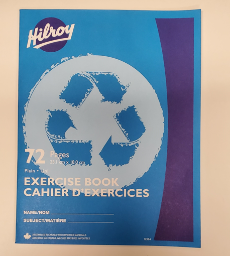 Picture of HILROY PRIMARY EXERCISE BOOK - PLAIN - RECYCLED                            