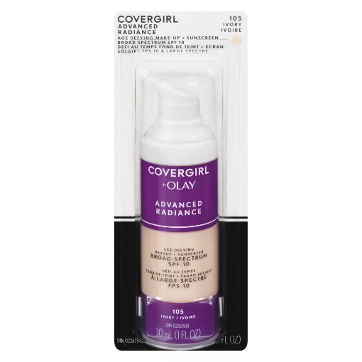 Picture of COVERGIRL ADVANCED RADIANCE MAKE UP - IVORY 105                            