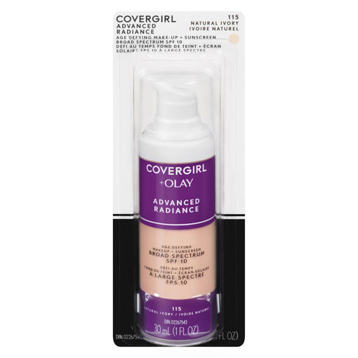Picture of COVERGIRL ADVANCED RADIANCE MAKE UP - NATURAL IVORY 115                    