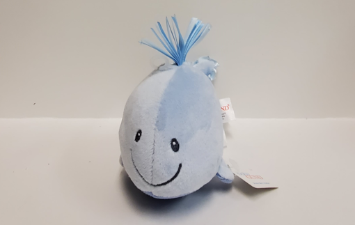 Picture of BABY GUND SLEEPY SEAS WHALE - RATTLE BLUE                          