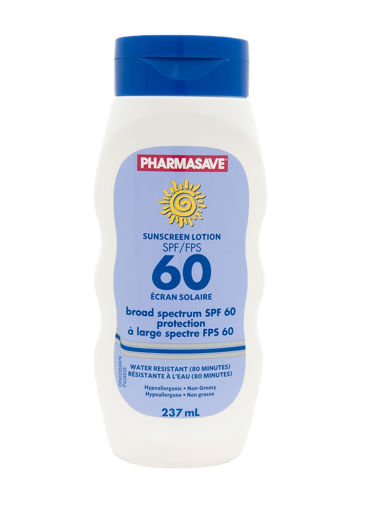 Picture of PHARMASAVE SUNSCREEN LOTION - SPF60 237ML                                  