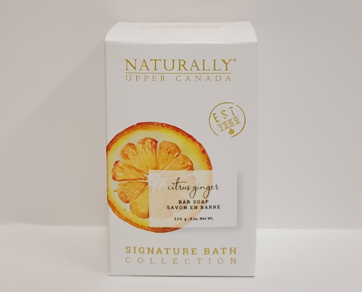Picture of NATURALLY  BAR SOAP - CITRUS GINGER 8OZ                                    