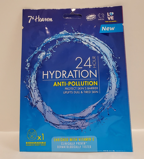 Picture of 7TH HEAVEN 24 HOUR HYDRATION SHEET MASK - ANTI-POLLUTION                   