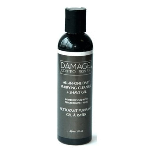 Picture of DAMAGE CONTROL SKIN FX       ALL-IN-ONE - DAIILY PURIFYING CLEANSER AND SHAVE GEL 120ML
