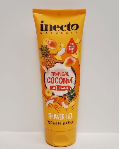 Picture of INECTO BATH and SHOWER GEL - TROPICAL COCONUT 250ML