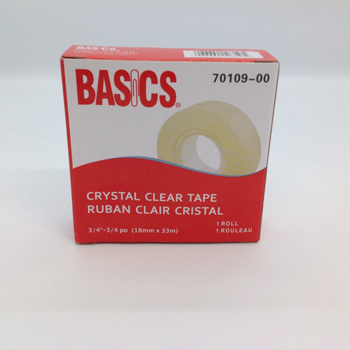 Picture of BASICS CLEAR TAPE - REFILL 18MM                     