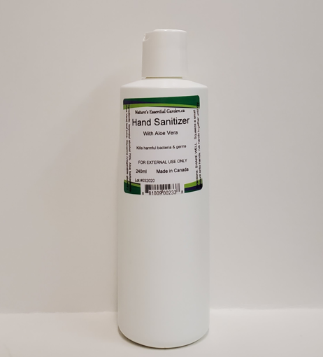 Picture of NATURE'S ESSENTIAL GARDEN HAND SANITIZER - WITH ALOE VERY 240ML                          