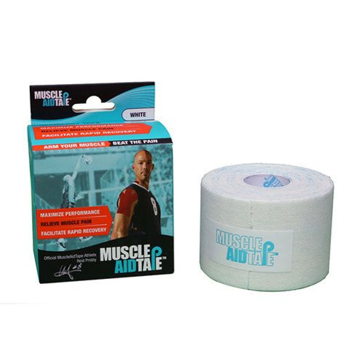 Picture of MUSCLE AID KINESIOLOGY TAPE WHITE - CUT TO ANY DESIRED LENGTH 2INX16.4FT                 