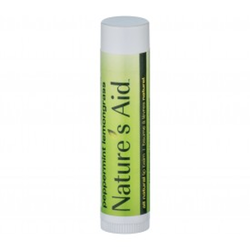 Picture of NATURES AID ALL NATURAL LIP BALM - LEMONGRASS PEPERMINT 4.25GR             
