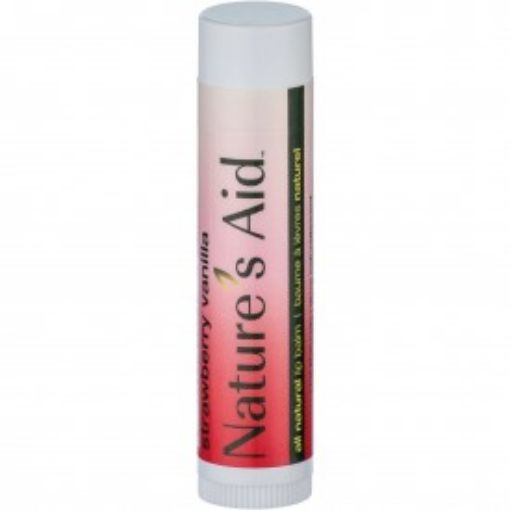 Picture of NATURES AID ALL NATURAL LIP BALM - RASPBERRY 4.25GR                        