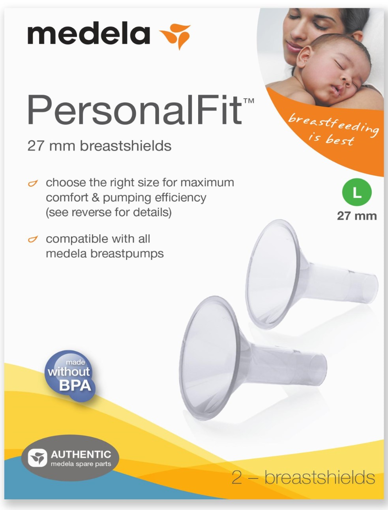 Picture of MEDELA PERSONALFIT SHIELDS  - LARGE 27MM              