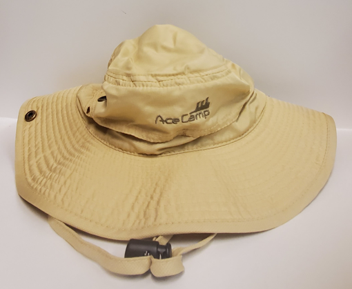 Picture of ACECAMP TRAVELLERS BUCKET HAT - KHAKI                                      