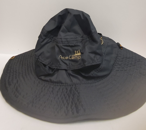 Picture of ACECAMP TRAVELLERS BUCKET HAT - GREY                                       