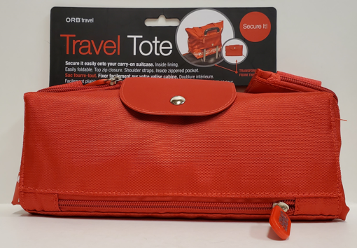 Picture of ORB TRAVEL TOTE - CANADA ROCKIES - RED/WHITE/SILVER