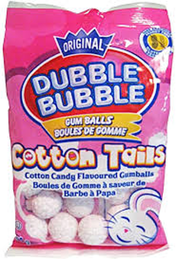 Picture of DUBBLE BUBBLE COTTON TAILS - GUMBALLS 99GR