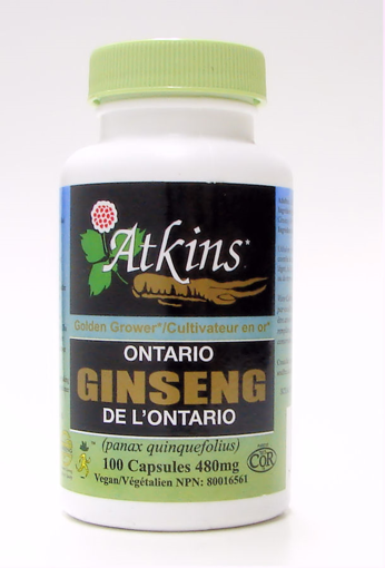 Picture of ATKINS ONTARIO GINSENG    100S