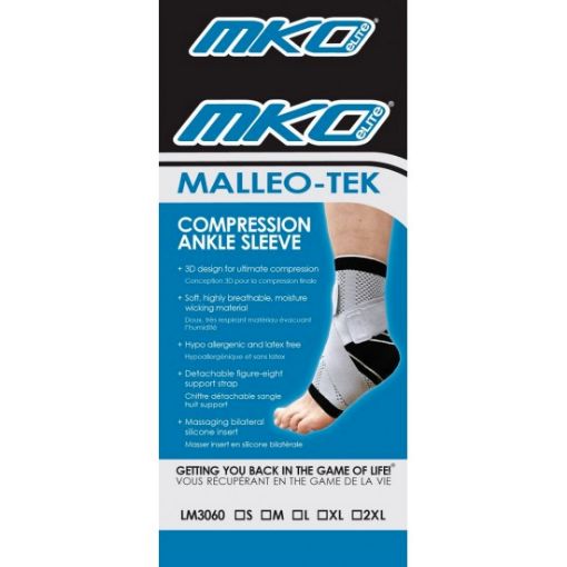 Picture of MKO ELITE MALLEO-TEK COMPRESSION ANKLE SLEEVE - LARGE