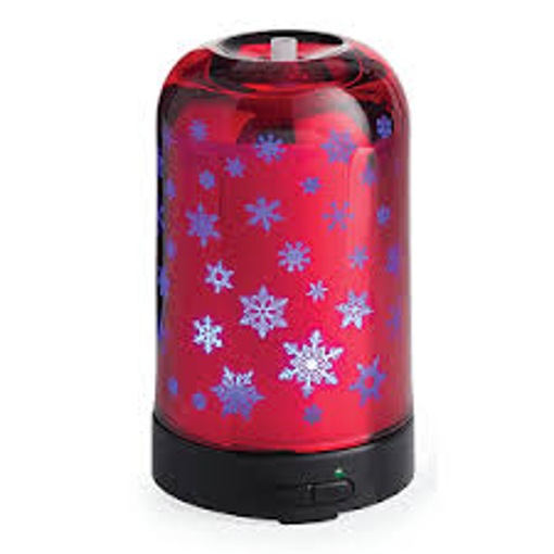 Picture of AIROME ULTRASONIC ESSENTIAL OIL DIFFUSER - GLASS SNOWFALL                