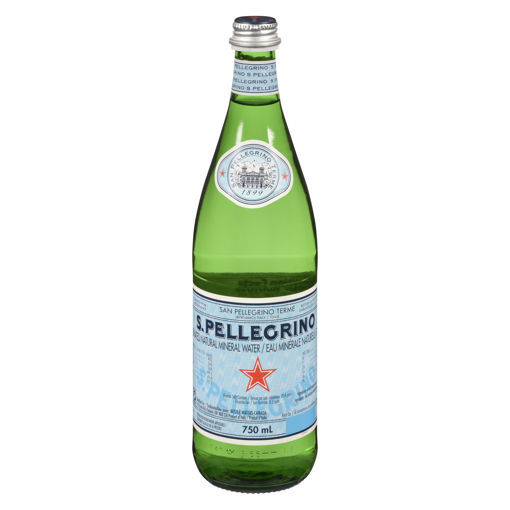 Picture of SAN PELLEGRINO MINERAL WATER 750ML                                         