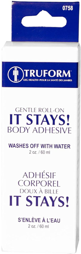 Picture of TRUFORM GENTLE ROLL-ON - IT STAYS - BODY ADHESIVE    60ML