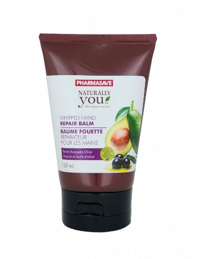Picture of PHARMASAVE NATURALLY YOU WHIPPED HAND REPAIR - FRESH AVOCADO OLIVE 120ML   