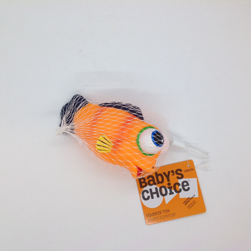 Picture of BABY'S CHOICE RUBBER FISH - BATH TOY                