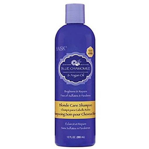Picture of HASK BLUE CHAMOMILE and ARGAN OIL BLONDE CARE SHAMPOO 355ML