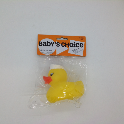 Picture of BABY'S CHOICE RUBBER DUCK - WITH HAT                